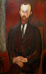 Grev Wielhorski. Maleri af Amedeo Modigliani