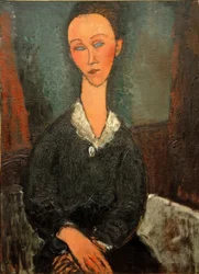 Kvinde med hvid krave (Lunia Czechowska)