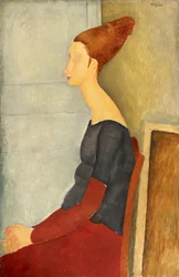 Jeanne Hébuterne med henna, 1918.