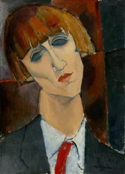 Madame Kisling, ca. 1917 (olie på lærred)