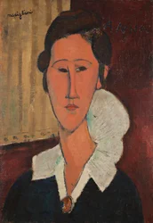 Portræt af Anna Zborowska, 1917.