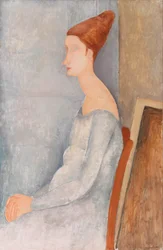 Portræt af Jeanne Hébuterne (Portræt af Jeanne Hébuterne)
