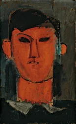 Portræt af Pablo Picasso, ca. 1915