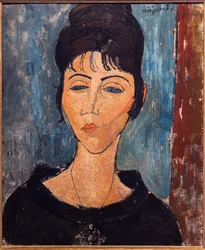 Ung kvinde med vedhæng (portræt af Béatrice Hastings)