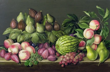 Figner, melon og stikkelsbær, 1998