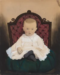 Portræt af en baby