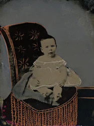 Portræt af en baby