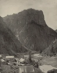 Kong Salomons tempel, Grand River, Colorado (s/h-billede)