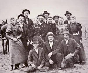 Amerikanske pionerer, ca. 1850