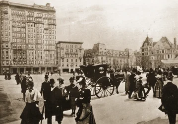 Foran Plaza Hotel, New York City, 1896