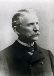 James B. Hume, Wells Fargos detektivchef (s/h-billede)