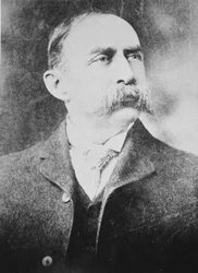 Løjtnant John Barclay Armstrong (1815-1913) (s/h foto)