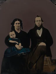 Portræt af en familie, 1860