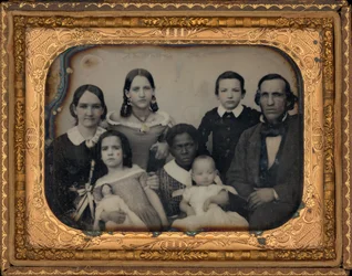 Portræt af en familie, 1860