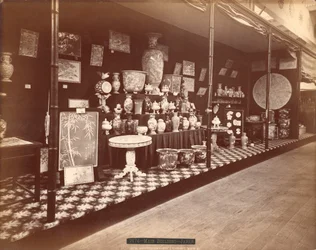 Shippokuwaishas udstilling, den japanske afdeling, Centennial International Exhibition i 1876, Philadelphia