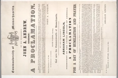 En proklamation om en dag med ydmygelse og bøn, 28. juli 1864