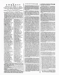 Bredside med adresse til den amerikanske hær, Salem, 1775 (tryk)
