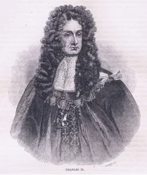 Charles II (1664), illustration fra Cassell