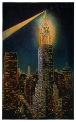 Chrysler-bygningen, New York, ca. 1929 (tryk)