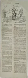 Valgplakat med prominente amerikanere, 1828