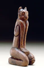 Kattefigur, Calusa (træ)