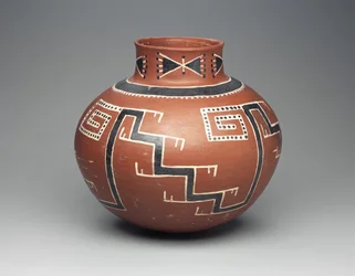 Foumile polykrom krukke, Anasazi, 13001500 (keramik)