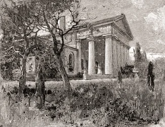 General Robert E. Lees hus, Arlington, Virginia, i det 19. århundrede, fra 