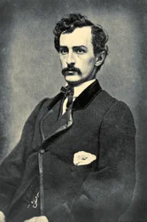 Portræt af John Wilkes Booth, ca. 1860