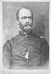 Portræt af Lewis A. Armistead (litho)