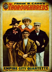 Plakat for Frank B. Carrs Thoroughbreds