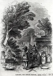 Samoset, den indiske besøgende, fra 