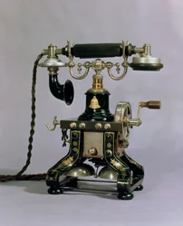 Telefon, National Telephone Service, USA, 1890