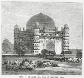Gol Gumbaz, grav af Mohammed Adil Shah II, bygget i 1659