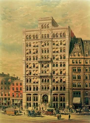 The Standard Oil Company Building, 26 Broadway, New York, pub. af Root and Tinker, 1886