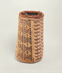 Wasco pungkurv, fra Northwest American Coast (vævet fiber)