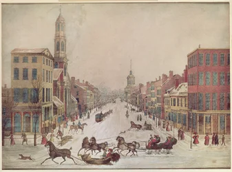 Vinter på Wall Street, 1834