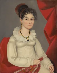 Portræt af Catharine Couenhoven Clark, ca. 1819-20 (olie på lærred)