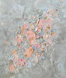 Delikate, lyserøde blomster