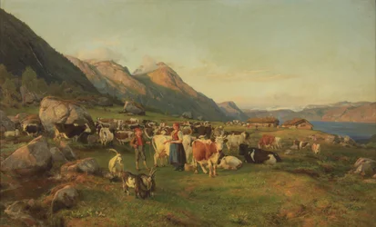 Billede af højt bjerg