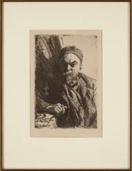 Portræt af digteren Paul Verlaine 1844-1896, 1895