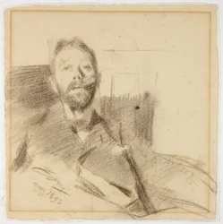 Portræt af Charles Deering