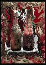 GOOD OLD WINE, 2002 (Digitalt maleri)