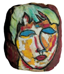 FORARGELSE OVER MODIGLIANI - BLÅØJET PIGE
