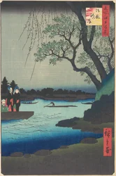 Åh Maya, Rive Sumida, ikke? 1857. , myg. 1857.