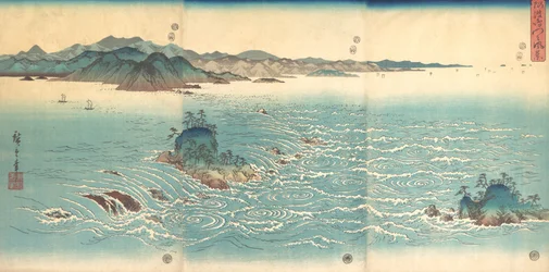Rapids ved Naruto, 1857., 1857.