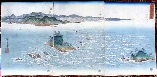 Når det kommer til bobler, SD. Hiroshige (1797-1858).