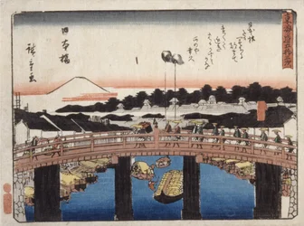 Nihonbashi (træblok i farver)