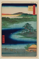Robe-hængende fyr, Senzoku-dammen
