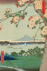 Suijin-skoven og Massaki ved Sumida-floden