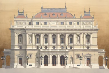 Ungarsk Allami Operahaz, Budapest, Ungarn